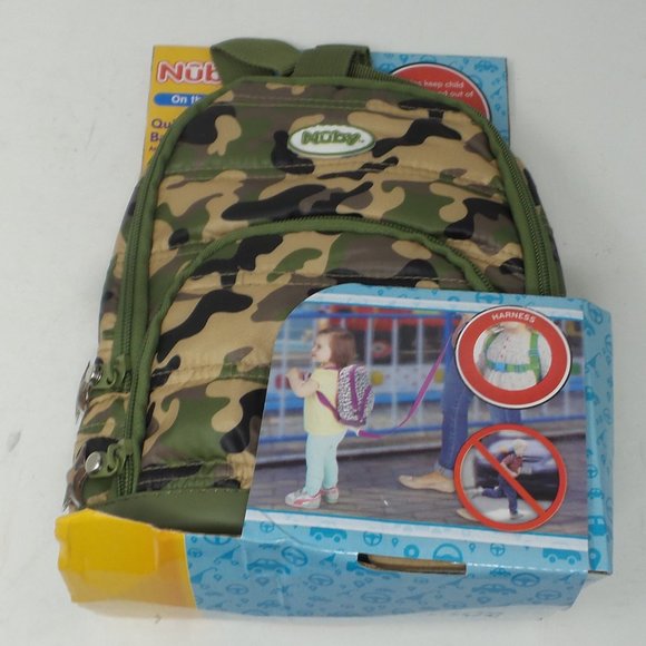Nuby Other - Nuby Quilted Space Backpack with Safety Leash